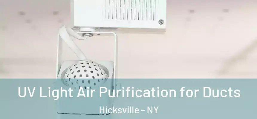  UV Light Air Purification for Ducts Hicksville - NY